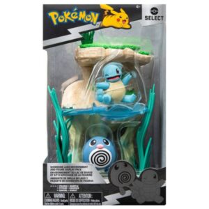 Pokémon Environment Set Shoreside Lake Poliwag & Squirtle 5 cm