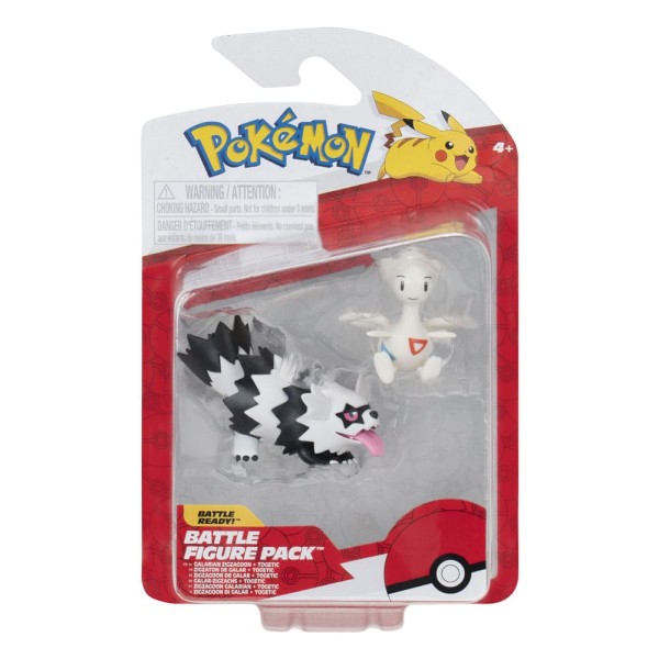 Pokémon Battle Figure Pack - Galarian Zigzagoon + Togetic