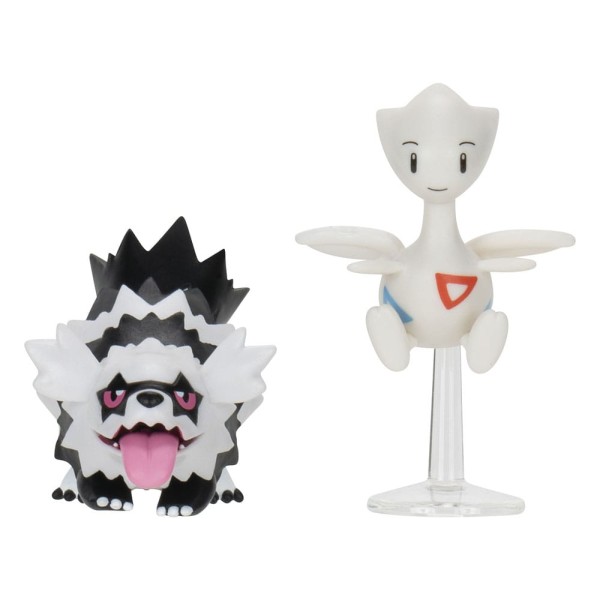 Pokémon Battle Figure Pack - Galarian Zigzagoon + Togetic - Afbeelding 2