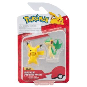 Pokémon Battle Figure Pack - Pikachu + Snivy