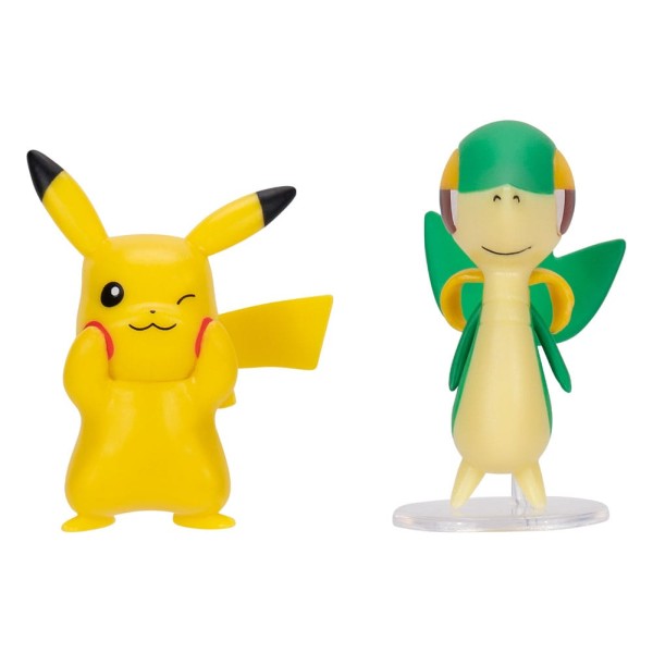 Pokémon Battle Figure Pack - Pikachu + Snivy - Afbeelding 2