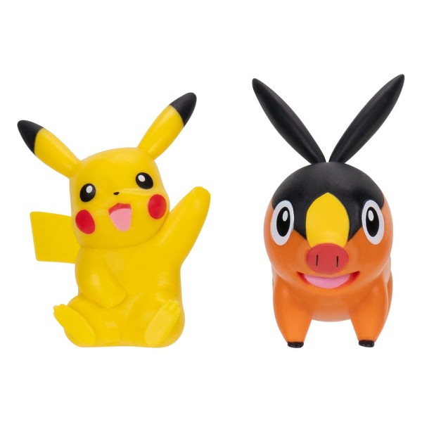 Pokémon Battle Figure Pack - Pikachu + Tepig - Afbeelding 2