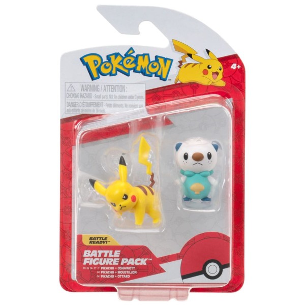 Pokémon Battle Figure Pack Pikachu And Oshawott