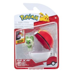 Pokémon Clip 'N' Go - Sprigatito + Repeat Ball