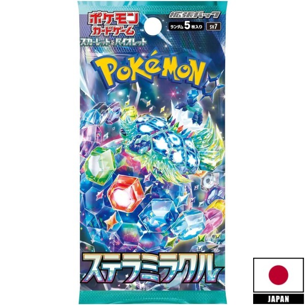 Pokemon Booster Pack Japans - Stellar Miracle sv7