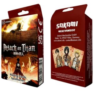 Attack On Titan Playing Cards