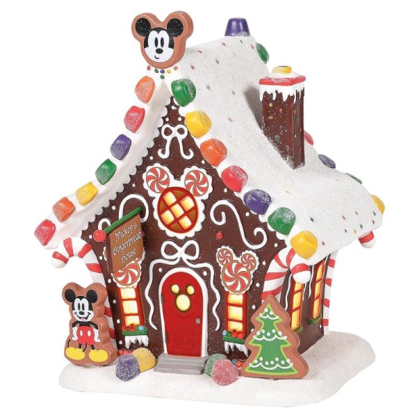 Disney Department - Village - Mickey's Gingerbread House