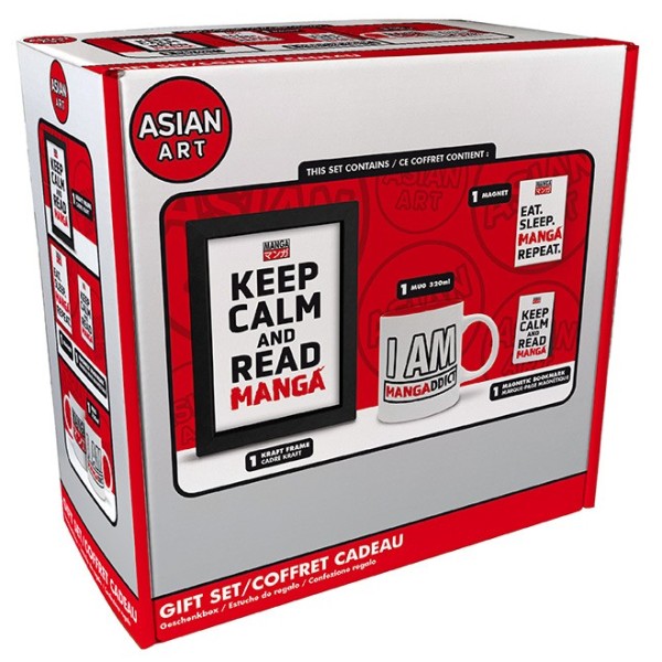 Keep Calm And Read Manga Gift Set