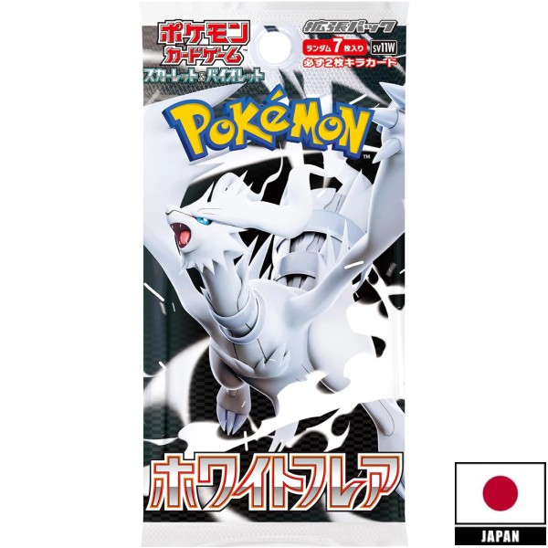 Pokemon Booster Pack Japans - White Flare sv11W