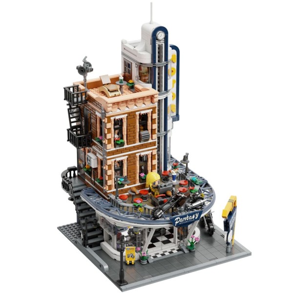 Pantasy Original Construction Set 85024 - Motorcycle Restaurant - Afbeelding 2