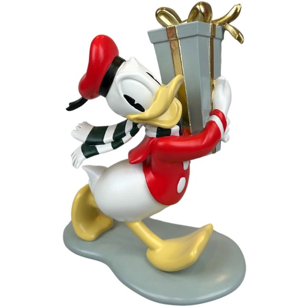 Disney Home 3D Statue - Donald Duck With Gift