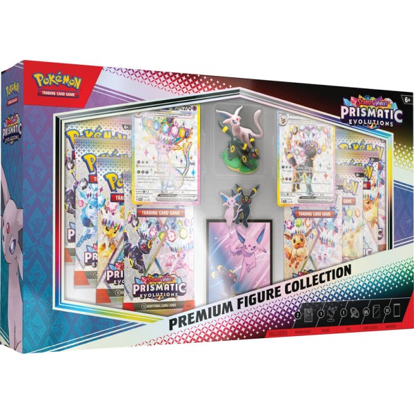 Pokémon - Scarlet And Violet Prismatic Evolutions Premium Figure Collection