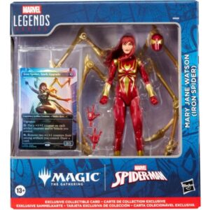 Marvel Legends Magic: The Gathering Action Figure Mary Jane Watson (Iron Spider) (plus Exclusive Foil Card) 15 cm