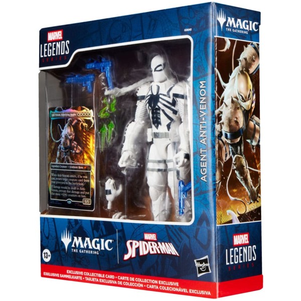 Marvel Legends Magic: The Gathering Action Figure Agent Anti-Venom (plus Exclusive Foil Card) 15 cm