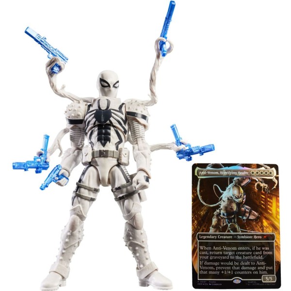 Marvel Legends Magic: The Gathering Action Figure Agent Anti-Venom (plus Exclusive Foil Card) 15 cm - Afbeelding 2