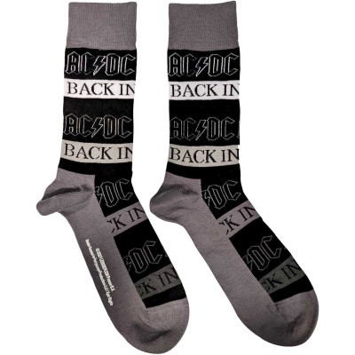 Sokken - AC/DC Back In Black (maat 40-45)