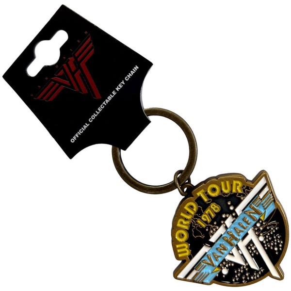 Sleutelhanger - Van Halen World Tour 78