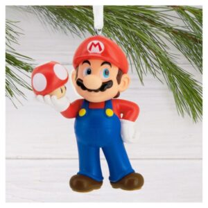 Hallmark Ornament - Super Mario - Mario With Mushroom