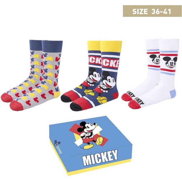 Sokken In Gift Box - Mickey Mouse - Maat 36-41