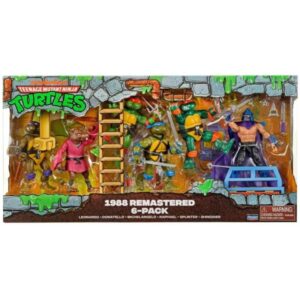 Teenage Mutant Ninja Turtles - 6-Pack Action Figures 1988 Remastered