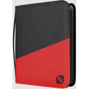 Evoretro - Shield + Toploader Binder - Black/Red