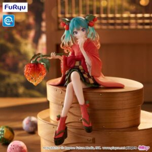 Hatsune Miku - Noodle Stopper PVC Statue Flower Fairy Winter Cherry 15 cm