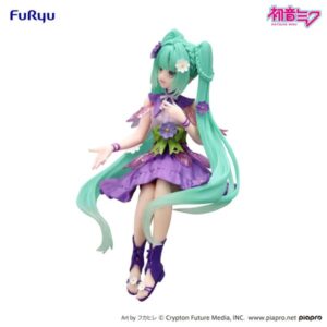 Hatsune Miku - Noodle Stopper PVC Statue Flower Fairy Cosmos Purple Color Ver. 14 cm