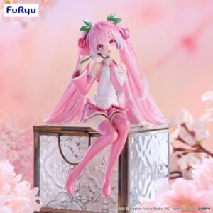 Hatsune Miku - Noodle Stopper PVC Statue Sakura Miku 2024 Pearl Color Ver. 15 cm