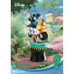 Disney Stitch Coin Ride Diorama - D-Stage 041