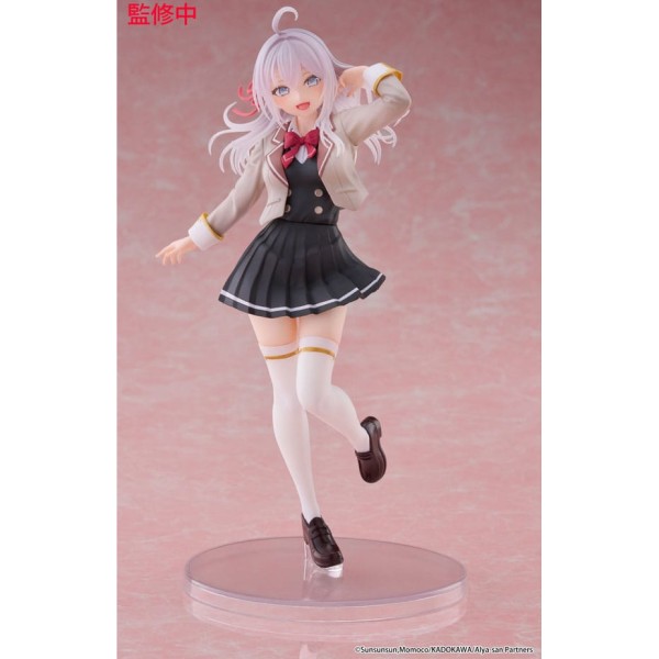 Alya Sometimes Hides Her Feelings in Russian Coreful PVC Statue Alya School Uniform Ver. 18 cm