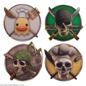 Onderzetters - One Piece (4)