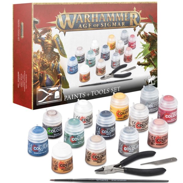 Age Of Sigmar - Paint Tools Set - 80-17