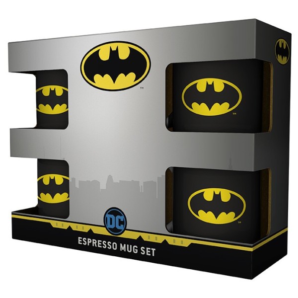 Batman - Espresso Mug Set