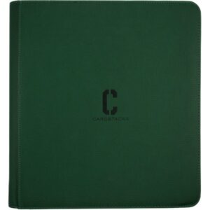 Cardstacks - Zippered Pro Binder 12 Pocket - Groen
