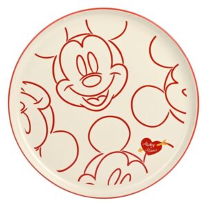 Mickey Mouse Valentine Dinner Plate