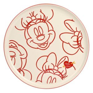 Minnie Mouse Valentine Dinner Plate