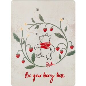 Disney Home Wandbord - Winnie The Pooh - Be Your Berry Best