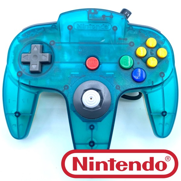 Nintendo 64 Controller - Clear Blue