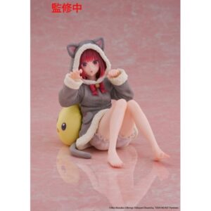 Oshi no Ko PVC Statue Desktop Cute Figure Kana Arima (Cat room wear Ver.) 13 cm
