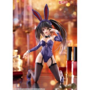 Date A Live V PVC Statue Desktop Cute Figure Kurumi Tokisaki Bunny Ver. Renewal 13 cm