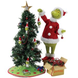 Department - The Grinch With Christmas Tree