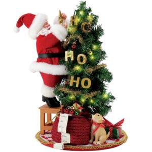 Department - Ho, Ho, Ho! Santa With Christmas Tree