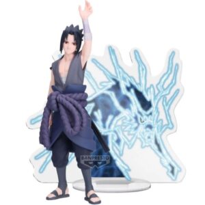 Naruto Shippuden Panel Spectacle PVC Statue Lightning Sasuke Uchiha 13 cm