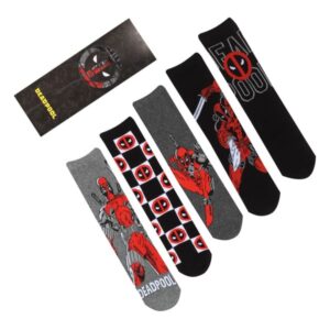 Marvel Deadpool Sokken Giftpack- Maat 35-39