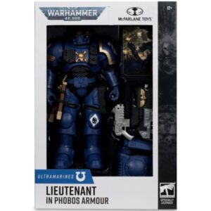 Warhammer 40,000 Action Figure Lieutenant in Phobos Armor (Ultramarines) 18 cm