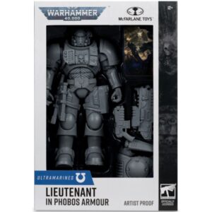 Warhammer 40,000 Action Figure Lieutenant in Phobos Armor (Ultramarines) (Artist Proof) 18 cm
