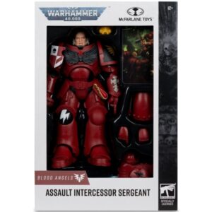Warhammer 40,000 Action Figure Assault Intercessor Sergeant (Blood Angel) 18 cm