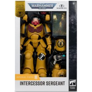 Warhammer 40,000 Action Figure Intercessor Sergeant (Imperial Fist) (Gold Label) 18 cm