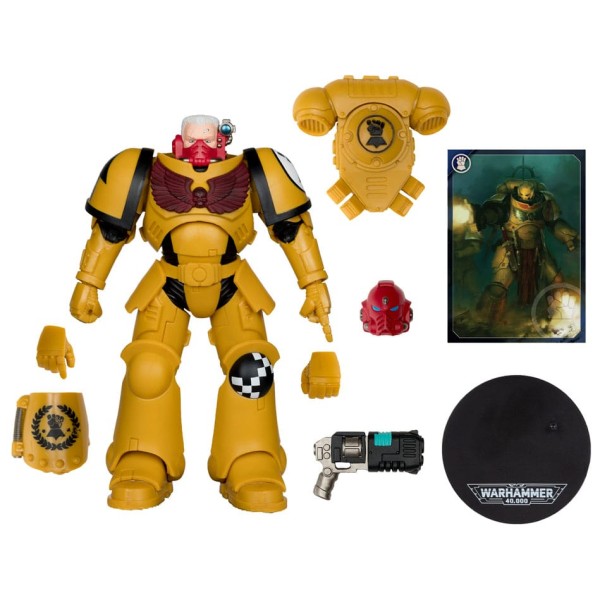 Warhammer 40,000 Action Figure Intercessor Sergeant (Imperial Fist) (Gold Label) 18 cm - Afbeelding 2