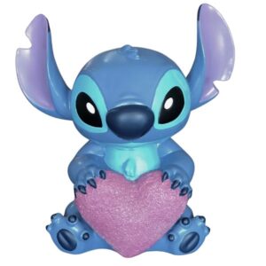 Disney Home 3D Statue - Stitch With Heart